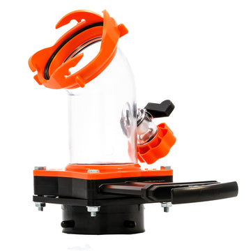 Camco Rhino Blaster Pro Tank Rinser with Gate Valve and Clear 45-Degree Elbow