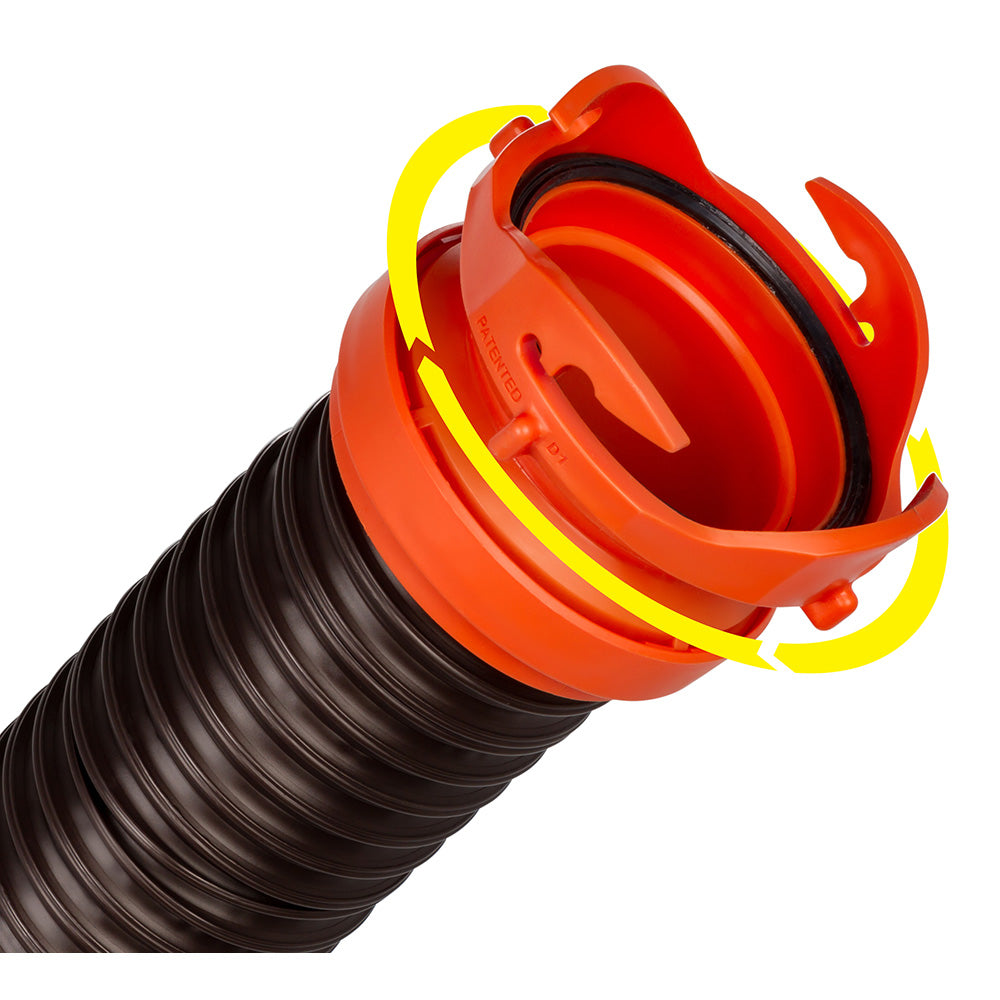 CAMCO RHINOFLEX 5' SEWER HOSE EXTENSION W/ SWIVEL
