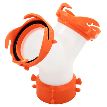 Camco RhinoFLEX RV Swivel Wye, 360° Swivel, UV-Resistant – Made in USA