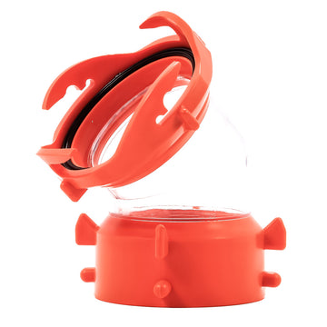 Camco RhinoFLEX 45-Degree Swivel Fitting, Clear
