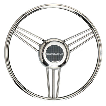 Uflex V27 13.8" Steering Wheel – Stainless Steel, EN 28848 & ABYC P22 Certified