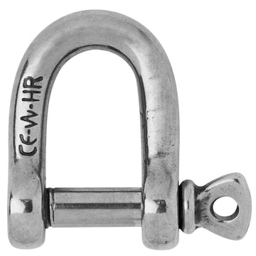 Wichard Marine HR D Shackle, 25/64" Diameter, 5820 lb Working Load