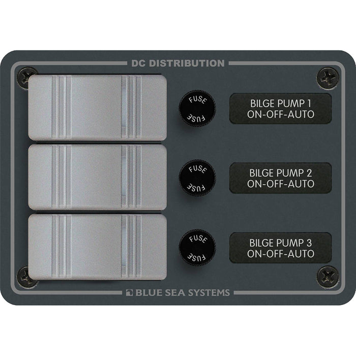 Blue Sea Systems 8665 Contura 3 Bilge Pump Control Panel