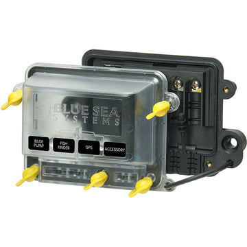 Blue Sea Systems Water-Resistant 100A Busbar with Manual Cover, 300V AC/48V DC