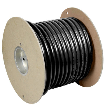 Pacer Black 1 AWG Marine Battery Cable, 100 ft. – UL Listed, Made in USA