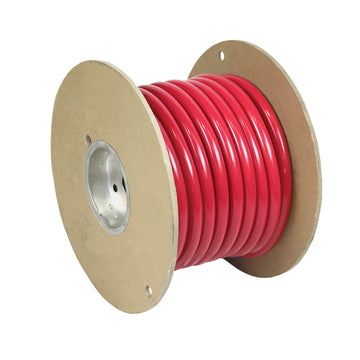 Pacer Marine Grade Battery Cable, 4/0 AWG, Red, 50ft - UL Approved, Made in USA