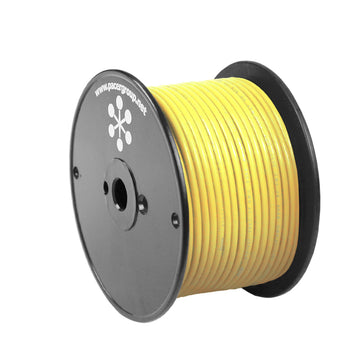 Pacer 18 AWG Primary Marine Wire, Yellow, 100 ft.