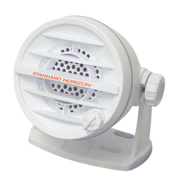 Standard Horizon MLS-410PA Marine Amplified External Speaker, 10W, White