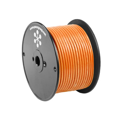 Pacer Marine Primary Wire, 14 AWG, 100 ft, Orange – Made in USA