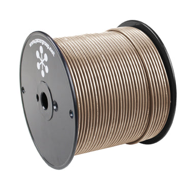 Pacer 14 AWG Primary Marine Wire, Tan, 500 ft. – UL Listed, Made in USA