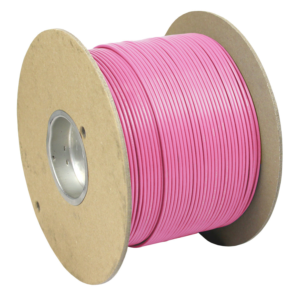 Pacer WUL14PK-1000 Pink 14 AWG Primary Wire, 1,000'
