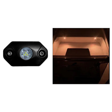 Black Oak LED RL-A Rock Accent Light, Amber – IP69K Waterproof