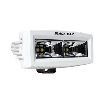Black Oak LED Pro Series 3.0 4" Marine Spreader Light, White, Scene Optics