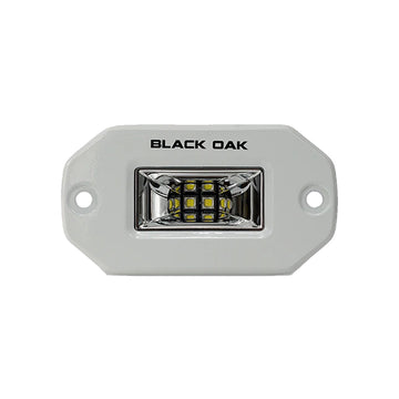 Black Oak LED Pro Series 3.0 2" Marine Spreader Light, White, 20W, 1560 Lumens
