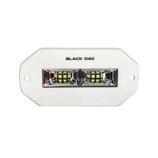 Black Oak LED 4" Marine Flush Mount Spreader Light Pro Series 3.0 White