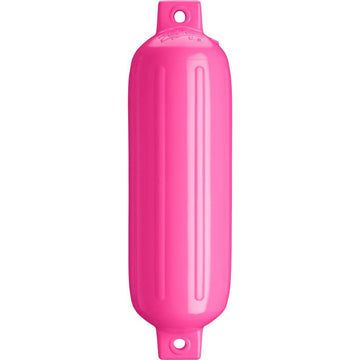 Polyform G-3 Twin Eye Boat Fender, 5.5 in. x 19 in. - Pink