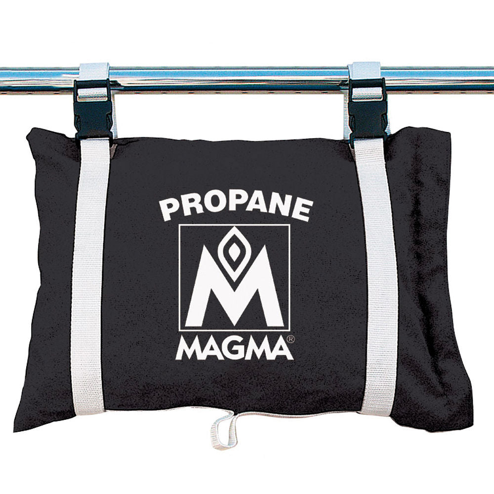 Magma Propane/Butane Canister Storage Locker/Tote Bag, Jet Black