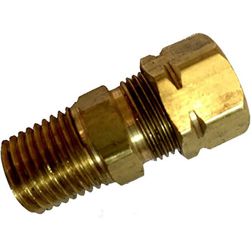 Uflex USA Straight Helm Fitting, 1/4 NPT to 9/16-24 UNEF for UP Series Helms