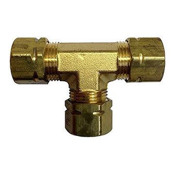 Uflex USA Union T-Fitting for 3/8 in. Tube Compression Hose Fittings