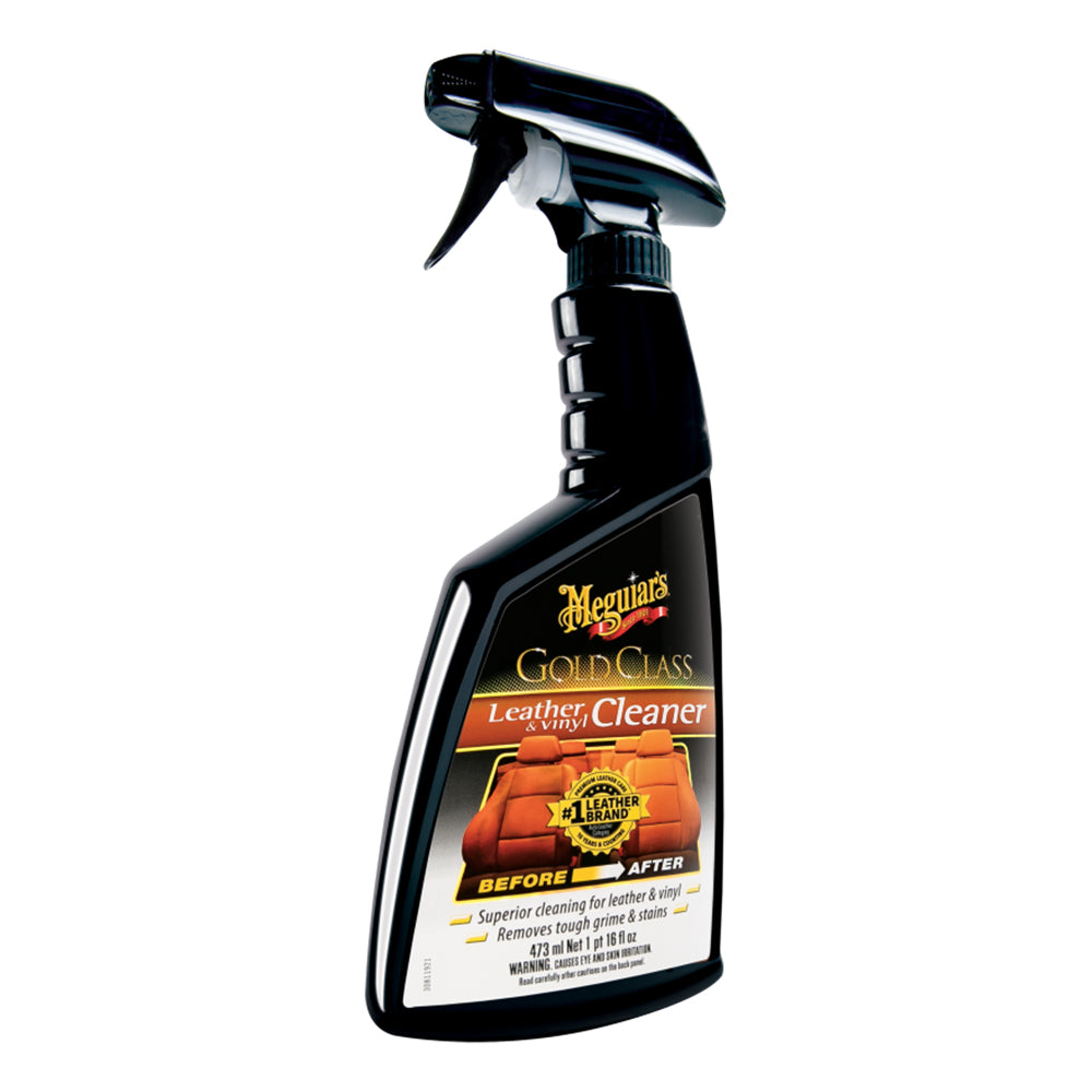 Meguiar's Gold Class Leather & Vinyl Cleaner, 16 oz. Spray