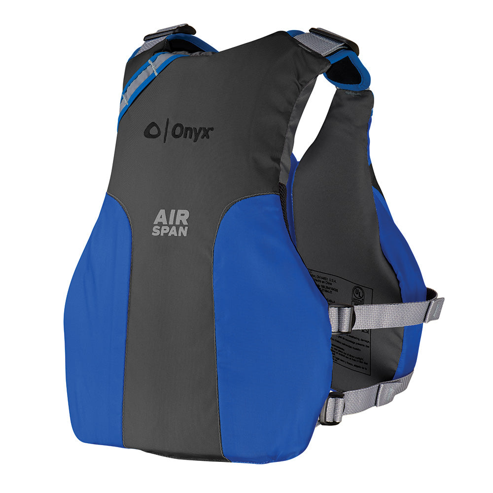 Onyx Outdoor Airspan Breeze Life Jacket, XS/SM, Blue, USCG Approved