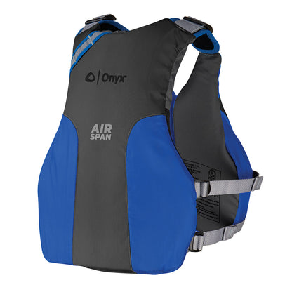 Onyx Outdoor Airspan Breeze Life Jacket, XS/SM, Blue, USCG Approved