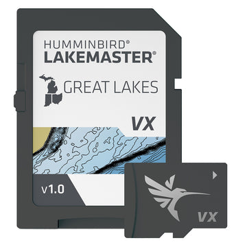 Humminbird LakeMaster VX Great Lakes Mapping Card (601002-1)