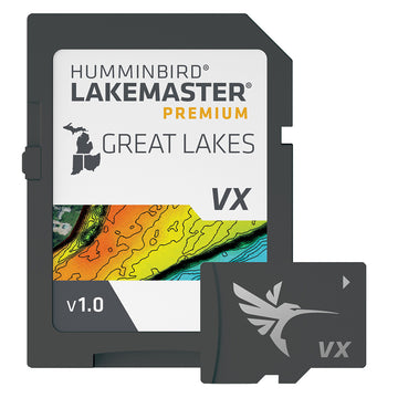 Humminbird LakeMaster VX Premium - Great Lakes Mapping Card