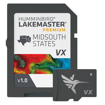 Humminbird LakeMaster VX Premium - Mid-South States (602005-1)
