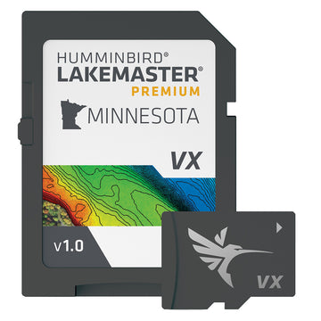 Humminbird LakeMaster VX Premium Minnesota Mapping Card (602006-1)