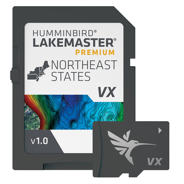 Humminbird LakeMaster VX Premium Map Card - Northeast