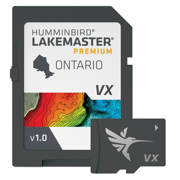 Humminbird LakeMaster VX Premium - Ontario Map Card