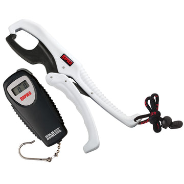 Rapala Floating Fish Gripper Scale Combo, 50lb – 9" Gripper & Digital Scale