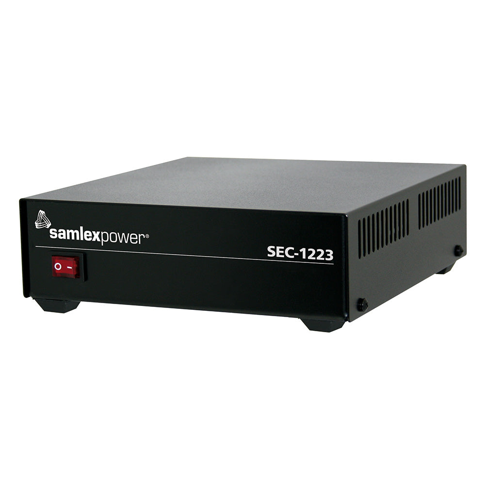 Samlex America SEC-1223 Switch-Mode Power Supply, 13.8VDC, 23A, UL Listed