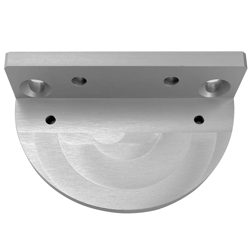 Lopolight X01 Series Vertical Sidelight Mounting Plate, Silver