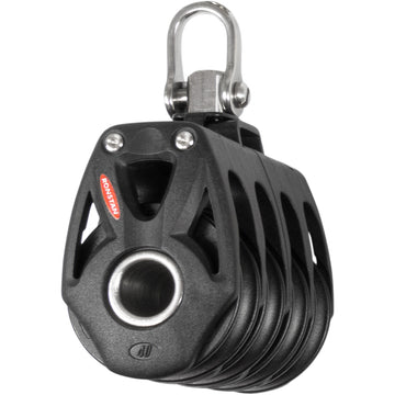 Ronstan Series 40 Orbit BB Quad Block, Swivel Shackle, 1320lb MWL