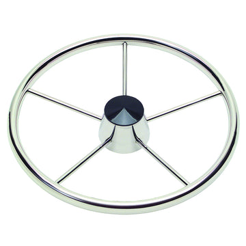 Schmitt Marine Destroyer Wheel, 13.5" Dia., 3/4" Tapered Shaft