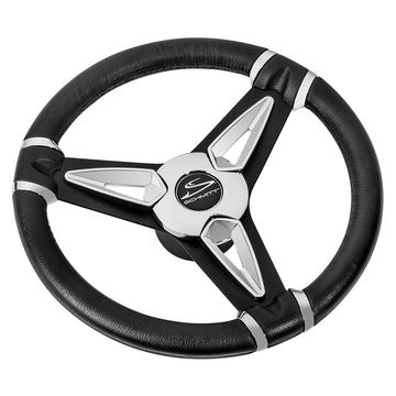 Schmitt Marine PU50 14" Steering Wheel, 3/4" Tapered Shaft