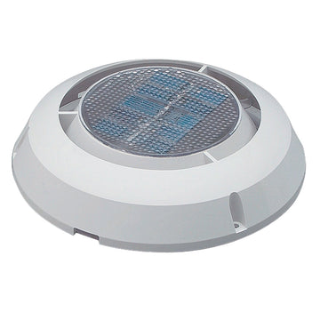 Marinco MiniVent 1000 Solar Exhaust Vent, 3-3/4" Installation Hole, White