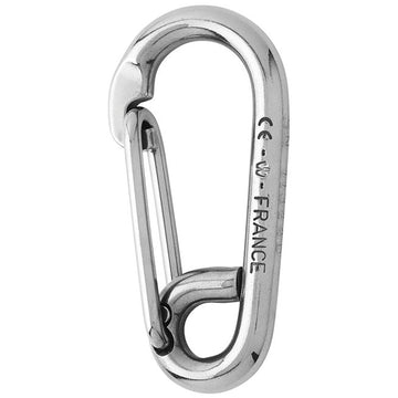 Wichard Symmetric Carbine Hook, 120mm 316L Stainless Steel