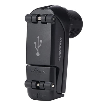 Scanstrut SC-USB-03 ROKK Charge Pro USB-A/C Socket, IPX6 Fast Charge