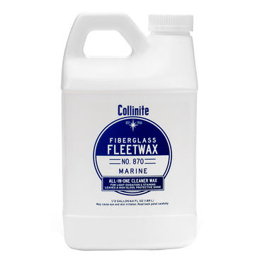 Collinite 870 Marine Fiberglass Fleetwax, 64oz – Award-Winning Cleaner Wax