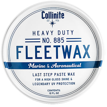 Collinite No. 885 Heavy-Duty Fleetwax Paste, 12oz – Carnauba Shine & Protection