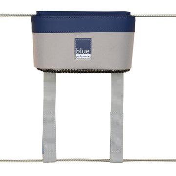 Blue Performance Marine Railing Can Holder, Holds 2, UV-Resistant