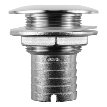 Attwood Stainless Steel Thru-Hull Fitting, 1-1/2" ID