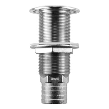 Attwood Marine Stainless Steel Scupper Valve, 1-1/2 in. Barbed