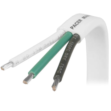 Pacer 16/3 AWG Marine Triplex Cable, 600V, Made in USA