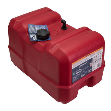 Attwood Marine 12 Gallon Portable Fuel Tank, No Gauge