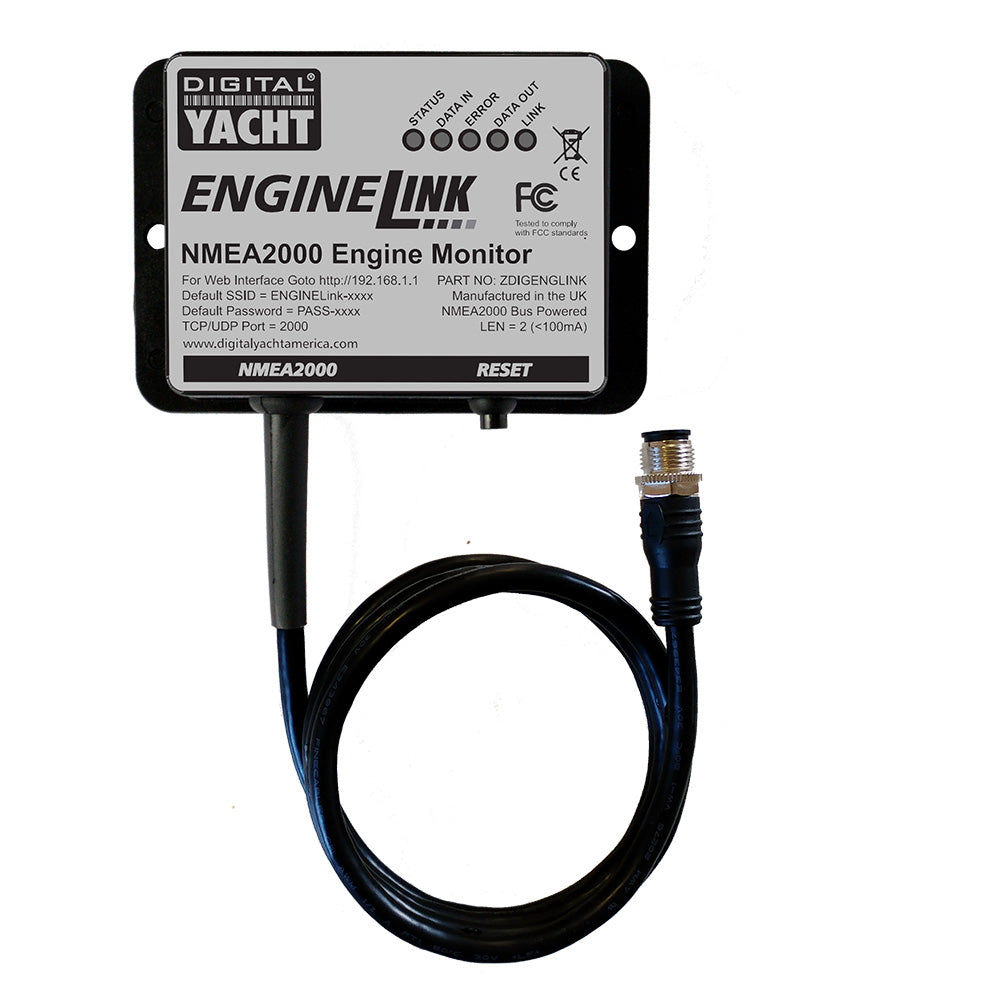 Digital Yacht EngineLink NMEA 2000 Wireless Engine Monitor, ZDIGELINK