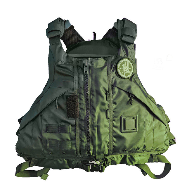 First Watch AV-1000 Kayak Duty PFD, Green, M/L